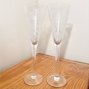 IKEA SNÖFINT Champagne Flutes